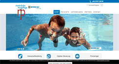 Desktop Screenshot of pool-pflege.at